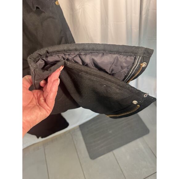 Carhartt insulated coverall black quilted-lined workwear jumpsuit men’s vintage - Picture 11 of 16